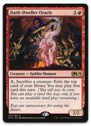 Dark-Dweller Oracle 134/280 Core Set 2019 Rare MTG