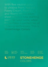 Stonehenge Paper Pad 5"X7" 15 Sheets/Pkg Multi Color 90lb