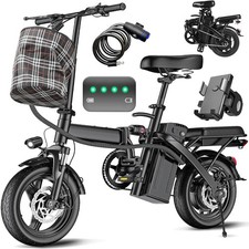 Folding Electric Bike UL2849 Standards 24 mph 32 mile charge range 560W