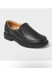 Kids' Landyn Slip-On Dress Shoes - Cat Jack Black 13 T: NWT