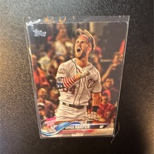 Topps 2016 Update Series Bryce Harper Washington Nationals #US202 Baseball Card