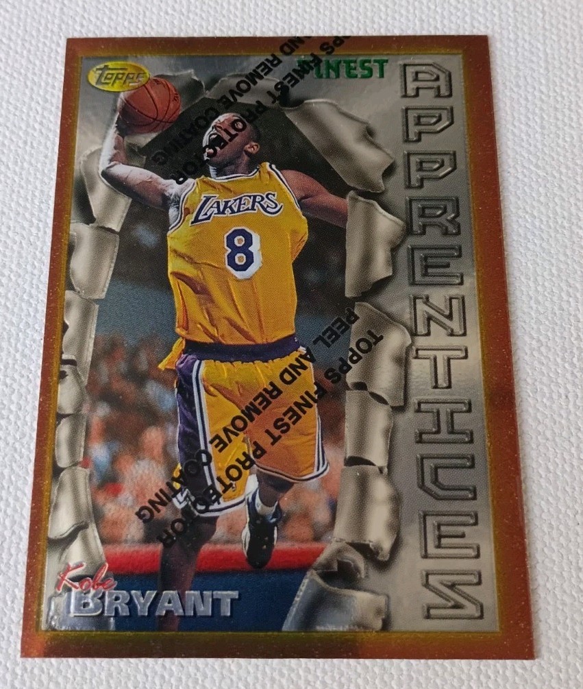 Kobe Bryant 1996 Topps Finest #74 Bronze - Base (with Coating