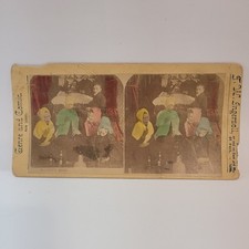 Vintage T. W. Ingersoll Stereoview Card McGinty's Wake Genre Comic St. Paul