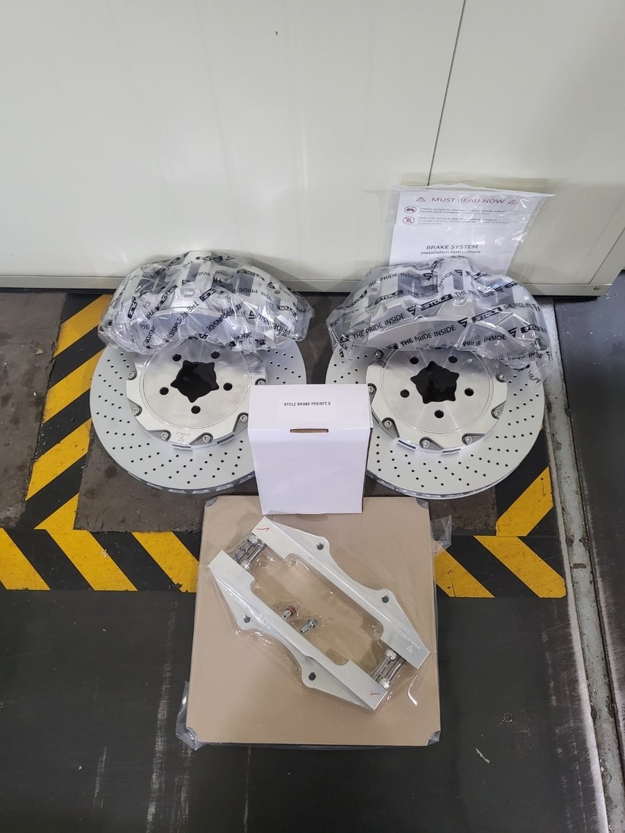 HIGH PERFORMANCE BIG BRAKE KIT FRONT 8P (380×34) / LEXUS LS460