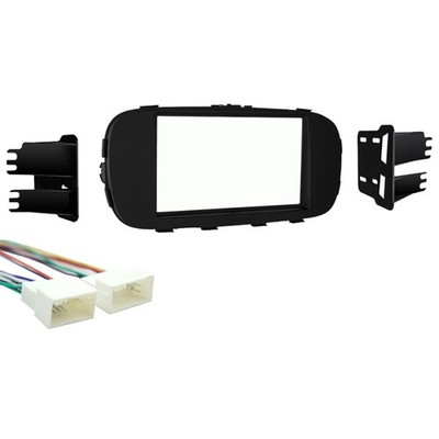 Fits Kia Soul 2014-2016 Metra Double DIN Dash Kit with Harmony Radio Harness