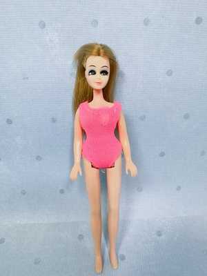 #ad #ad Topper Dawn In Pink Bathing Suit Honey Blonde Center Part K11A Head Mold READ $25.00