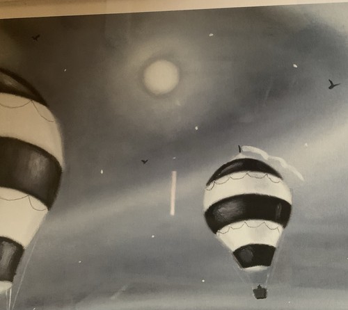 Adam Barsby TRILOGIE DE L'AMOUR tirage encadré édition limitée ballons à air PIECE RARE - Photo 16/22