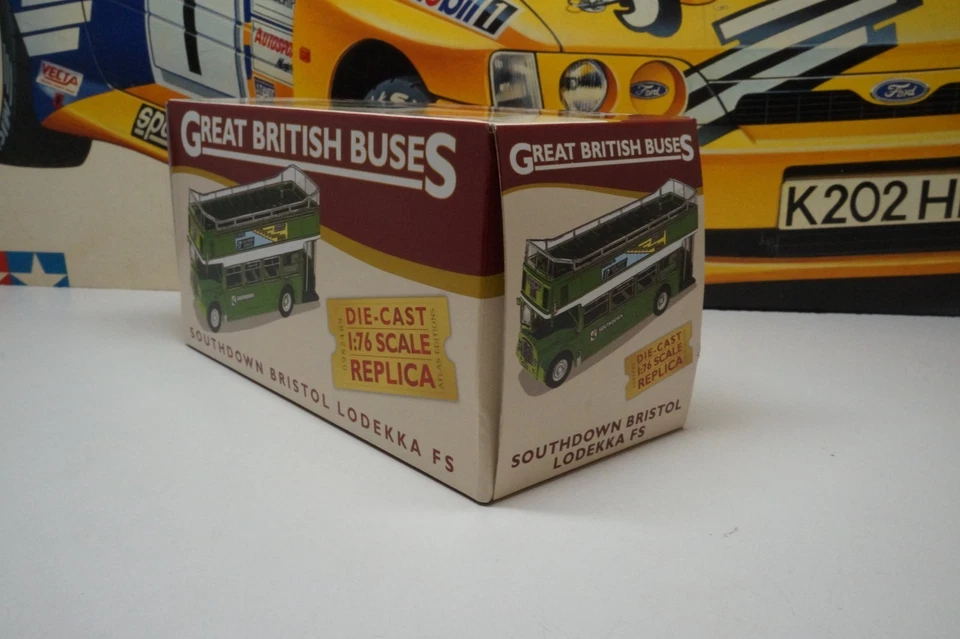 ATLAS - BRISTOL LODEKKA - SOUTHDOWN - 1/76 SCALE MODEL - GREAT BRITISH BUSES - Image 4 of 4