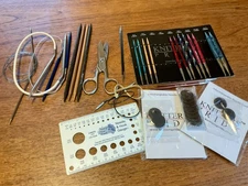 Knitter's Pride Dreamz Interchangeable Needle Tips Amd Misc Wood Metal Loop