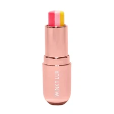 Winky Lux Pink Lemonade Tri-Color Tinted Lip Balm Jojoba Oil Vitamin E Sheer