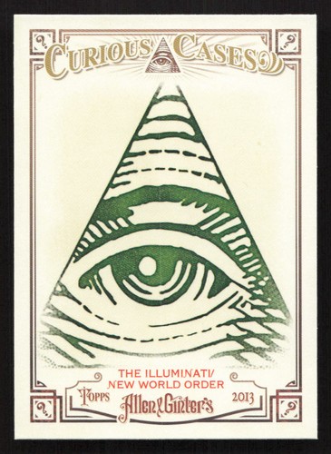New World Order #CC-NOW — 2013 Topps Allen & Ginter Curious Cases baseball card
