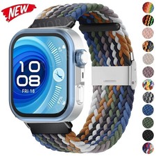 Nylon Braided Solo Loop Band Strap For HUAWEI Watch Fit 4/4 Pro/Fit 3/Fit 2/Fit