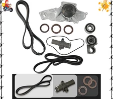 TKH002 Timing Belt Kit with Water Pump Compatible with 03-18 Honda Accord 