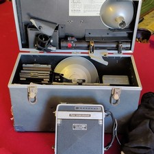 Graflex Super Speed Graphic 4x5 Press Camera Manual Focus Optar Lens Case Flash