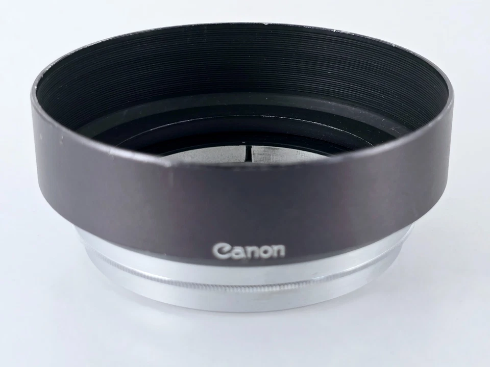 🌸[Near MINT] Canon 60mm Metal Lens Hood for FL 35mm F2.5 From Japan - Image 3 of 4