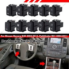 1pcs Dashboard Control Switch Button For Nissan Patrol Titan Pathfinder Navara