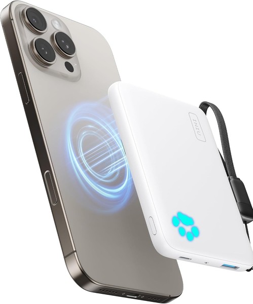 Powerbank 10000Mah Magnetisch Qi2 Camping SchnellladegeräT Usb C Iphone Outdoor-image