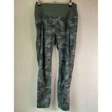 GapFit Sculpt Revolution Camo Print High Rise Athletic Leggings Womens Medium
