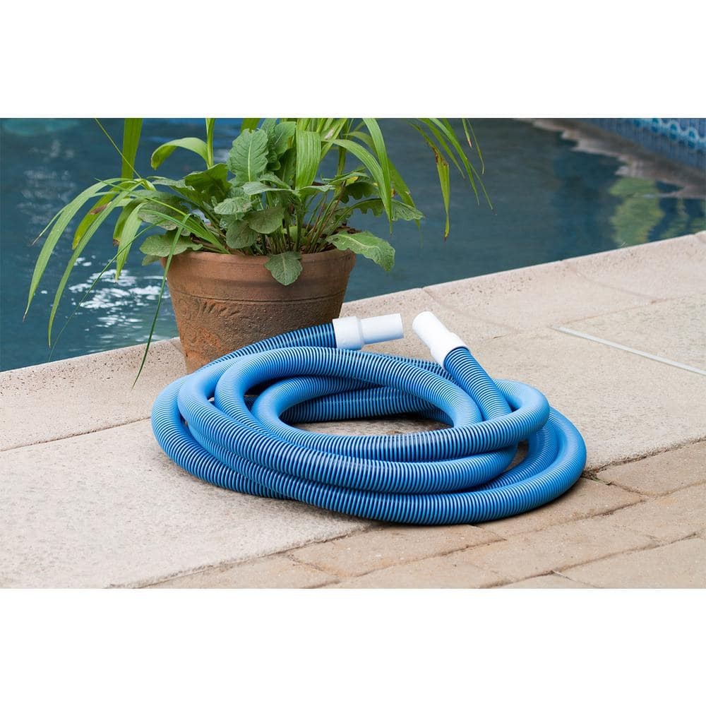 50 ft. x 1-1/2 in. Heavy Duty In-Ground Pool Vacuum Hose with Swivel Cuff