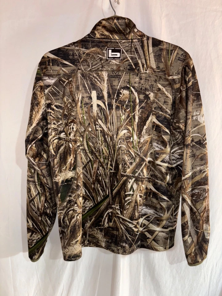 Banded Mid-Layer 1/4 Zip Pullover Max-5 Camo Men’s M Duck Hunting - Image 2 of 3