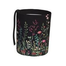 Car Trash Can Hanging Waterproof Auto Garbage Bin Universal Wildflower Plant