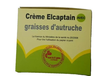 12pcs in 60GM Elcaptain Cream with Ostrich Fat for Skin Issues and Cell Renewal