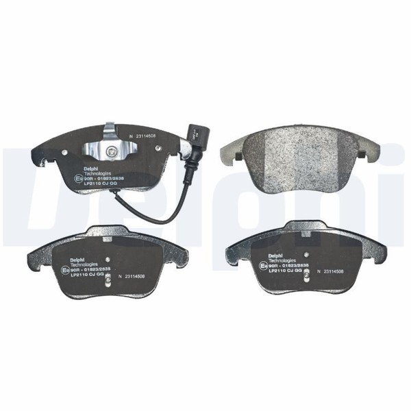 Delphi BremsbelÄGe Satz Vorderachse Passend FÜR Audi Q3 Seat Alhambra VW Sharan-image