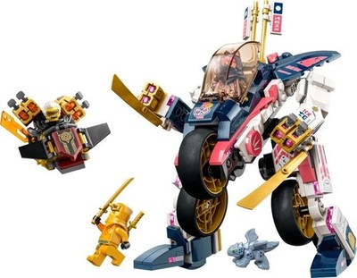 LEGO   Ninjago 71792 - Sora's transforming mech bike racer  USED LOOSE COMPLETE