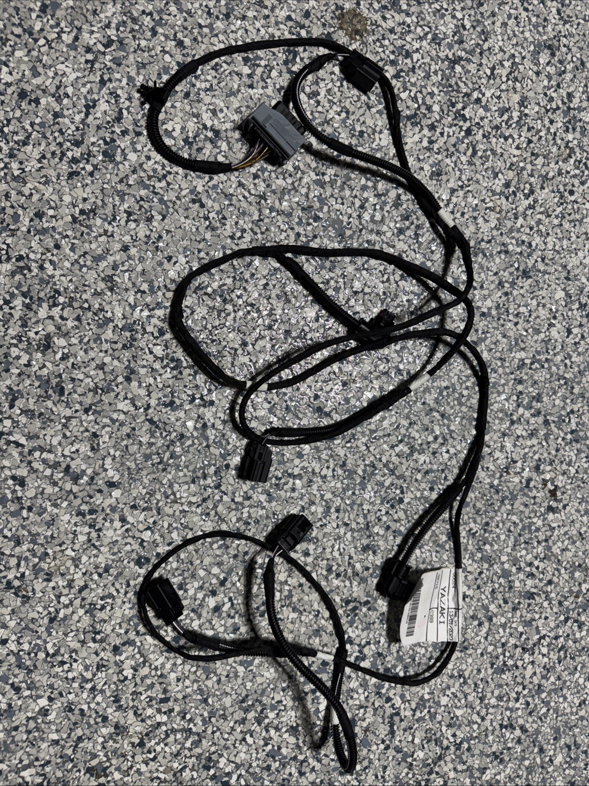 17-21 MASERATI GHIBLI FRONT BUMPER PARKING SENSOR WIRING HARNESS OEM 06700358280