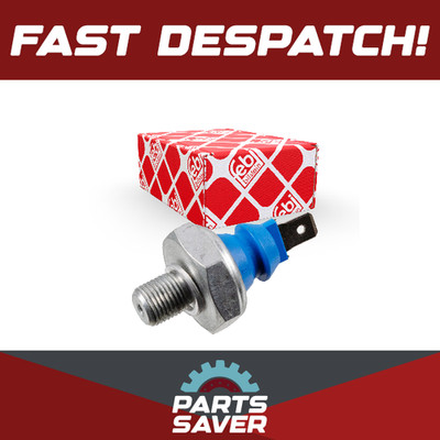 Oil Pressure Switch fits VW POLO 75 to 02 021919081C 028919081D 028919081H Febi