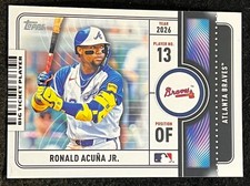 2026 Topps Series 1 - Ronald Acuna Jr - #BTP-7 - Big Ticket Player - Braves