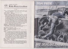 TOM PROX  Nr. 15:  "Die Schlangenfarm"  (Zust. 1-2)