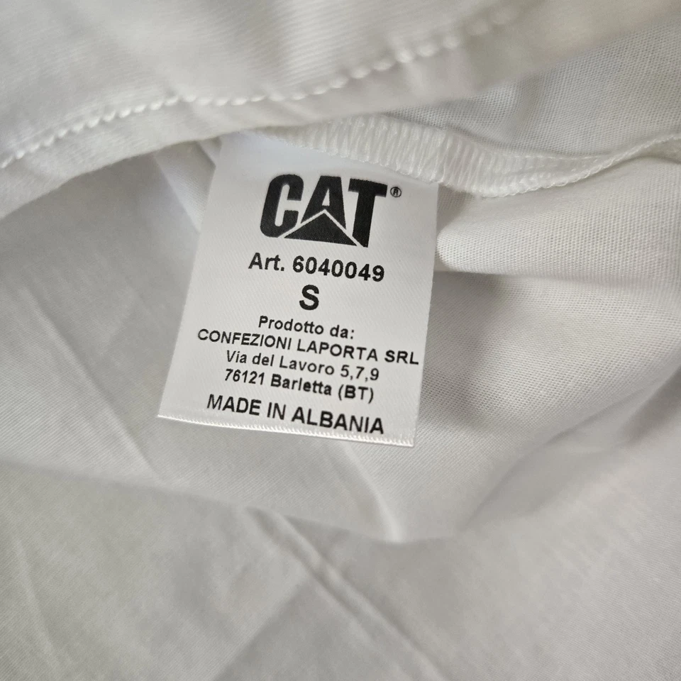 Caterpillar CAT Button Up Shirt Color Block Sz S Utility Workwear - Image 4 of 4