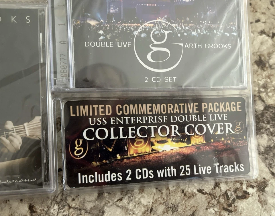 Garth Brooks USS Enterprise Double Live CD 2 Pack Walmart Rare - BRAND NEW - Image 4 of 4