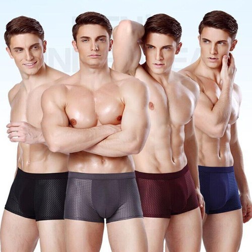 4PCS Boxhero Bamboo Fiber Boxer Briefs, 4pcs Bamboo Fibre Boxer Shorts US STOCK - Picture 10 of 21
