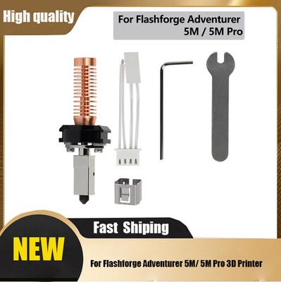 0.4mm Hotend Kits For Flashforge Adventurer 5M Series AD5M Pro 3D Printer HAU