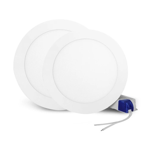 Ultrathin LED Panel Light Ceiling Lamp Round Square Non-dimmable Downlight 3-24W - Picture 3 of 14
