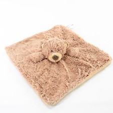 Kellytoy Bear Lovey Security Blanket Baby Lovie Medium Brown Teddy Plush