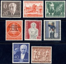 BERLIN 1954, Jahrgang ohne 121-123 komplett tadellos postfrisch, Mi. 80,-