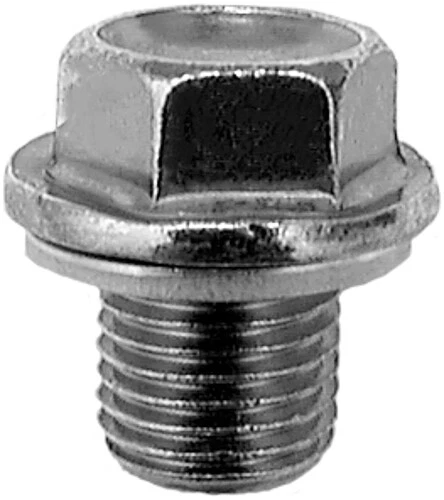 Oil drain plug with aluminum gasket for Acura and Honda Qty 1 Oem 90009-PY3-000 - Picture 1 of 2