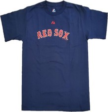 Boston Red Sox Youth Navy Basic Logo Short Sleeve T Shirt