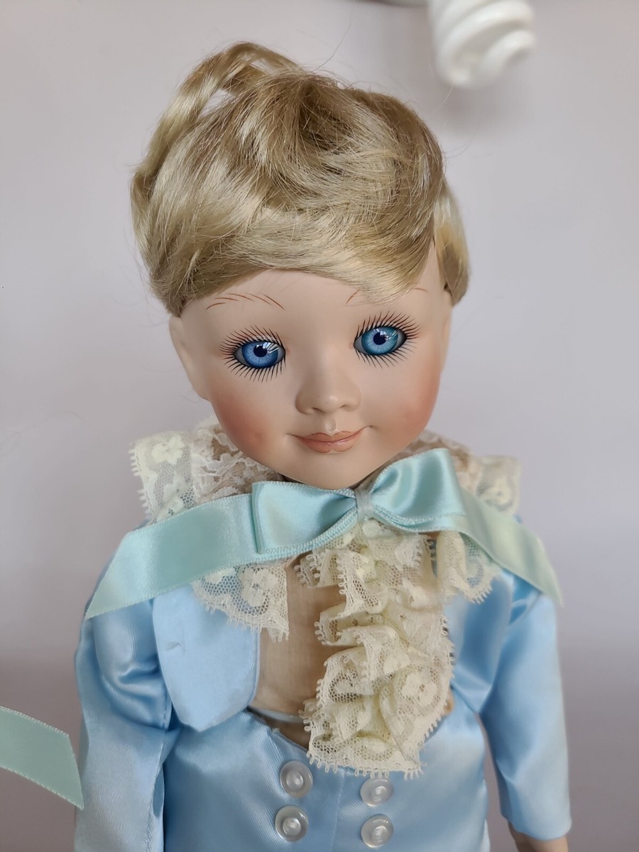 417*- PAIR OF CINDY M. McCLURE DOLLS ♡ #85246 BOY AND GIRL IN