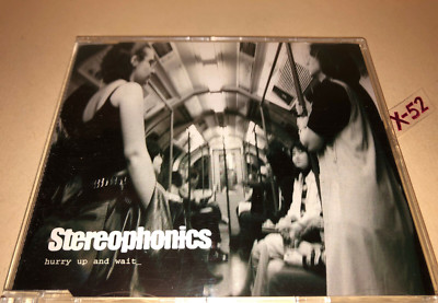 Stereophonics CD single Hurry Up and Wait 3 track Wait Wouldnt Believe ur Radio
