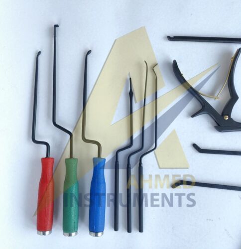 Basic MIS Lendenwirbelsäuleninstrumente Set Wirbelsäulenchirurgie Set schwarz Titan Farbe - Bild 3 von 6