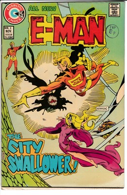 E-MAN (VOL. 2) #5, FN, Charlton Comics (1974), 2. Exemplar