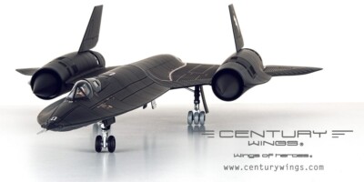 SR-71A Blackbird Snarling Cat 9th SRW U.S. Air Force 1990 Century Wings CW001647