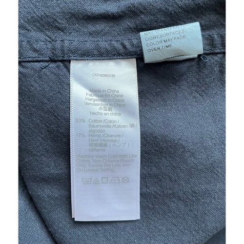 Neu Madewell Herren Baumwolle-Hanf-Mischung unstrukturierter Blazer blau Größe XS - Bild 13 von 16