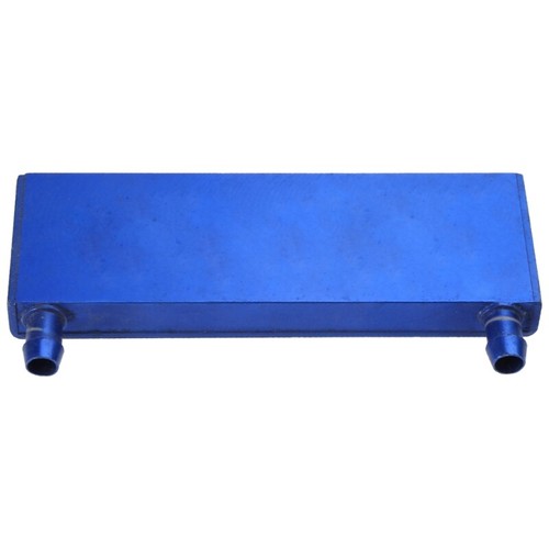 122mmx41mmx12mm Aluminum Water Cooling Block for CPU Graphics Radiator Heatsink - Afbeelding 7 van 8