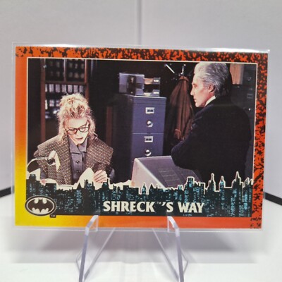 1992 Topps Batman Returns Trading Card #29 - Shreck's Way