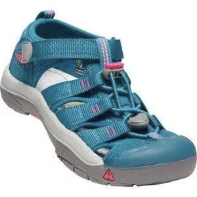 Keen Newport H2 Teal e rosa sandalo scarpe da acqua per bambini grandi taglia 3